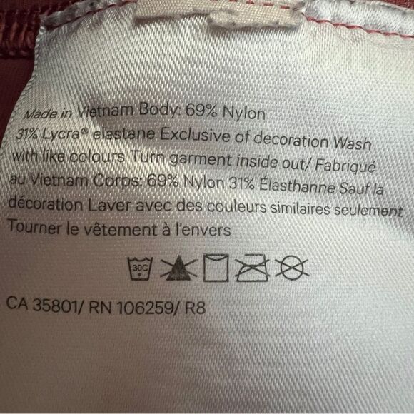 Lululemon Wunder Under High Rise Tight 28" Luxtreme Shine Leggings Size 8 - Picture 8 of 8